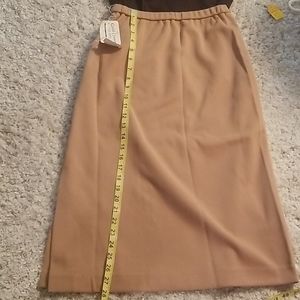 Deadstock Vintage polyester knit skirt